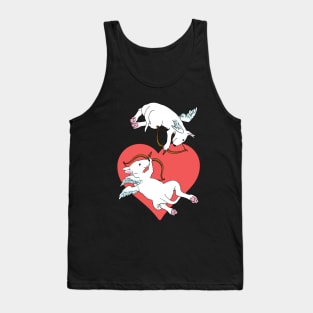 Cupid Bull Terriers Tank Top